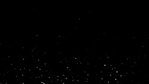 Abstract specks of dust with a white bokeh effect on a black background Видео 272452274