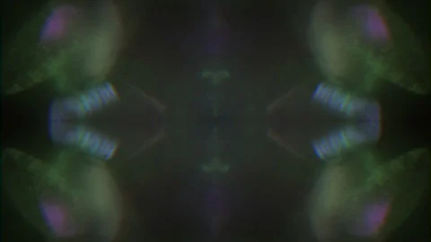 Abstract spectral overlay. Gorgeous light transitions. Light shine chaotically Stock-Footage 119974577