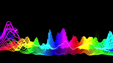 Abstract spectrum Stock Footage 27281860