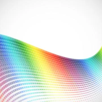 Abstract spectrum halftone background Illustrazione stock