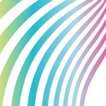 Abstract Spectrum Waves Stock Illustration