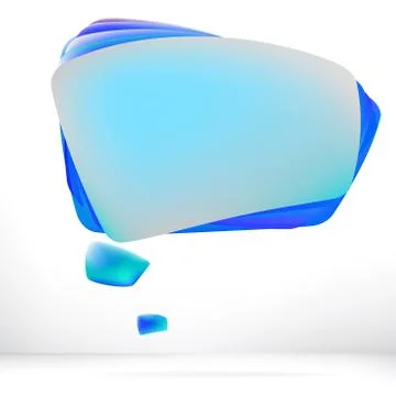Abstract speech bubble background.  + EPS8 Stock Illustration