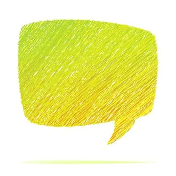 Abstract speech bubble. + EPS8 Stock Illustration