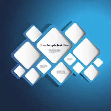 Abstract Speech Bubble Stock Illustration