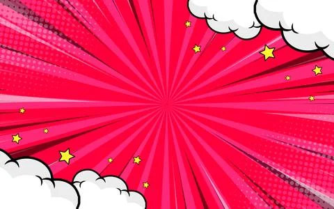 Abstract speed explosion comic background. Vector design. Stockillustratie