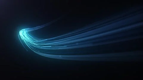 Abstract Speed Glowing 3d Light Strokes Background Stock Footage 344416986