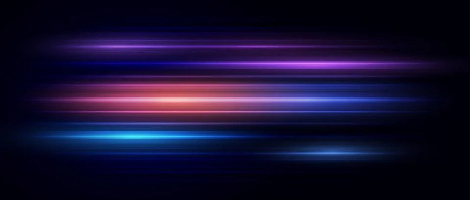 Abstract speed line background. Dynamic motion speed of light. Technology v.. Stock Illustration