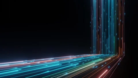 Abstract speed line internet technology background Stock Footage 255766539