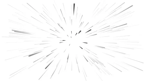 Abstract speed lines radiating from center. 4k animation Stock Footage 311106471