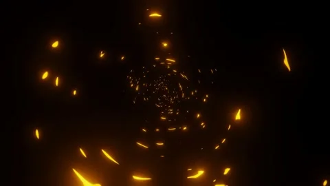 Abstract speed tunnel warp space time Travel through wormhole 3D rendering Stock Footage 159407013