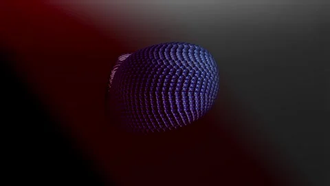 Abstract sphere blue Stock Footage 243728242