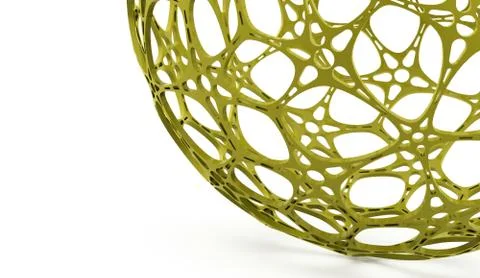 Abstract sphere concept green Stock Illustration