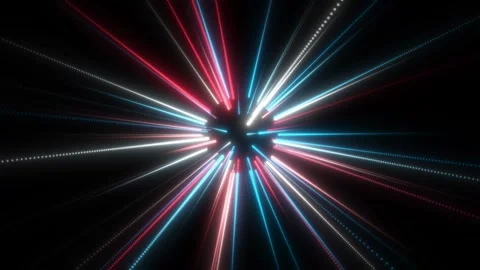 Abstract sphere disco ball looped background plexus polygon technology Stock Footage 309080459