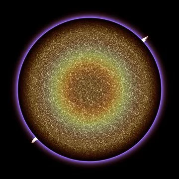 Abstract Sphere Stock Illustration