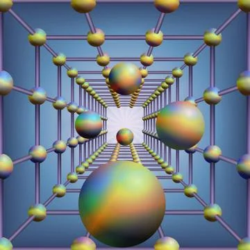 Abstract sphere Stock Illustration