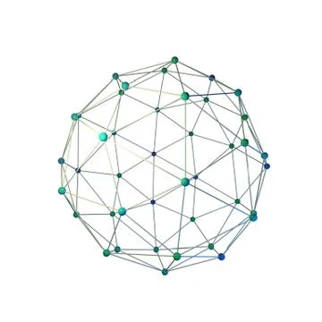 Abstract sphere Stock Illustration
