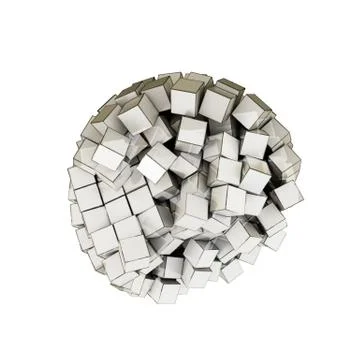 Abstract sphere Stock Illustration