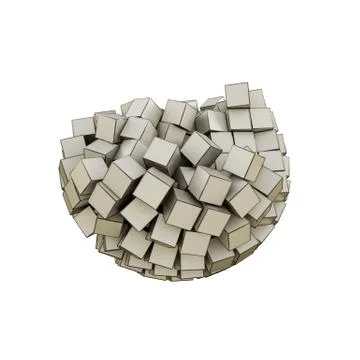 Abstract sphere Stock Illustration