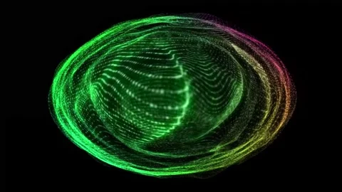 Abstract Sphere of Light and Energy Stock Footage 289132000