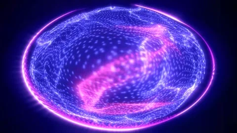 Abstract Sphere of Light Stock Footage 289132384