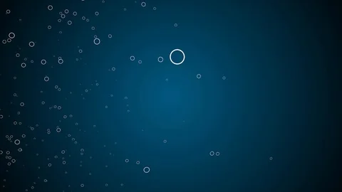 Abstract sphere outline particles flowing smoothly animation Stock Footage 87309642