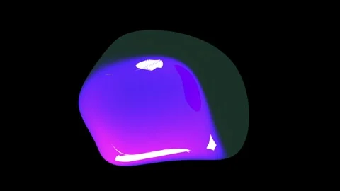 Abstract sphere spinning in space, template for screensaver, website design 스톡 동영상 252641778