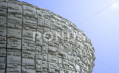Abstract sphere structures Stock Illustration