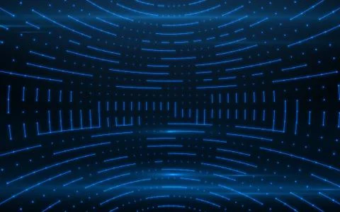 Abstract sphere technology network background Stock Illustration