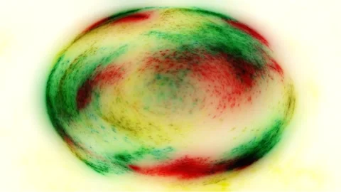 Abstract Sphere with Vibrant Colors Stock Footage 289129680
