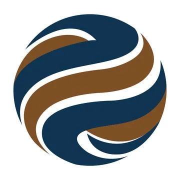 Abstract Sphere Wave Logo Technology Motion Stock Illustration