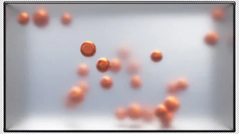 Abstract Spheres In Aquarium Stock Footage 169235004