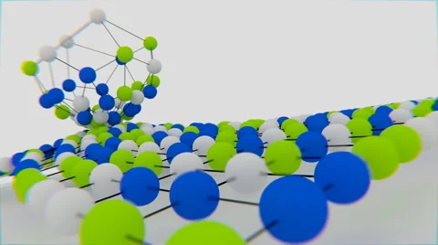Abstract spheres Background Animation (HD) Video stock 46178807