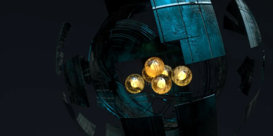 Abstract Spheres Close Up Stock Photos