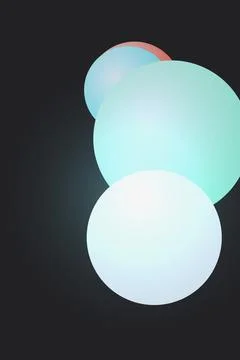 Abstract Spheres Gradient Фото
