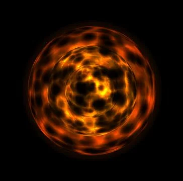 Abstract spheres Stock Illustration