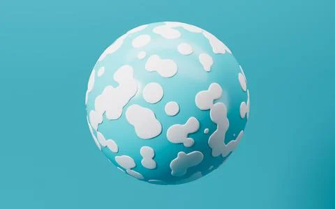 Abstract spherical background, 3d rendering. Stock Illustration