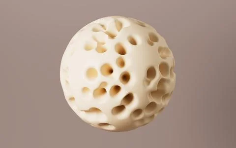 Abstract spherical background, 3d rendering. Stock Illustration