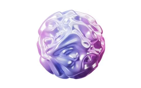 Abstract spherical background, 3d rendering. Stock Illustration