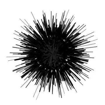 Abstract spherical object Stockillustratie