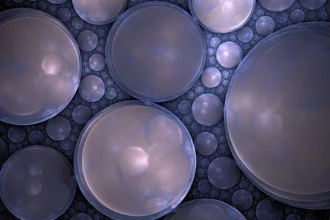 Abstract spherical surface covered with multicolored drops, bubbles and foam. 스톡 일러스트