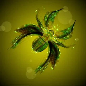 Abstract spider Illustrazione stock