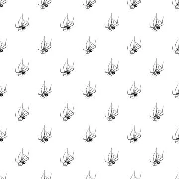 Abstract spider pattern creating a minimalist background design Stock Illustration