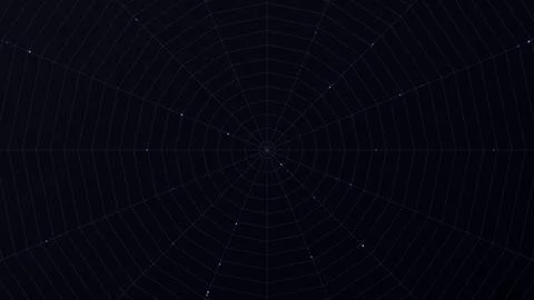 Abstract spider web pattern on dark background Stockillustratie