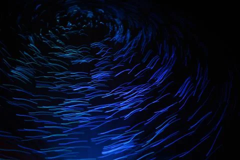 Abstract Spinning Lights Stock Photos
