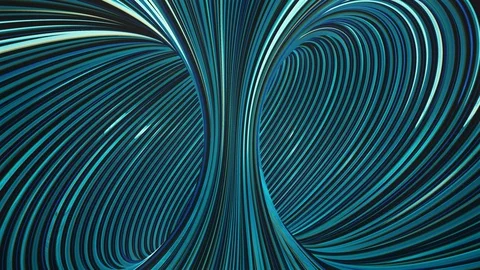 Abstract spinning lines background. 4K motion design. Stock Footage 129995256