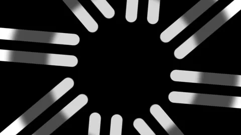 Abstract Spinning Wheel Blur Icon Stock-Footage 343509267
