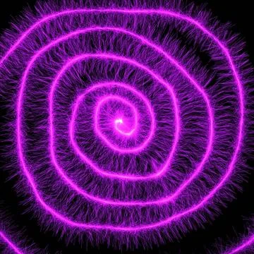 Abstract spiral Abstract generated dark lily spiral pattern background Cop... Foto stock