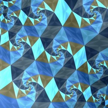 Abstract spiral art backdrop Stock Illustration