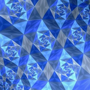 Abstract spiral art backdrop Illustrazione stock
