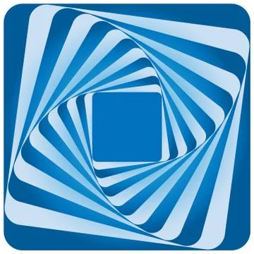 Abstract Spiral Background Stock Illustration